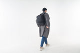 Seattle PU backpack matt black