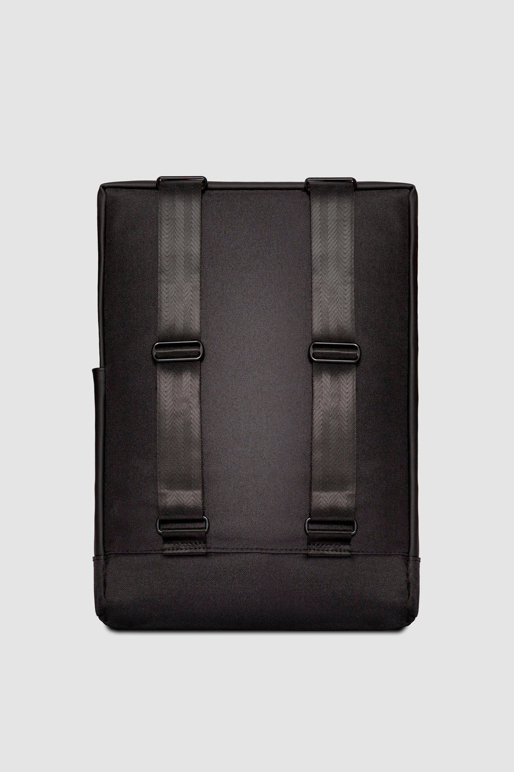 black leather backpack melbourne Backpack Melbourne Halberg PU matt black